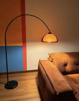 Coby Grand Arc Floor Lamp Black or Brown