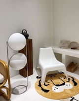 Garreau Two Globe Bauhaus Floor Lamp - Replica 70s‘ Design