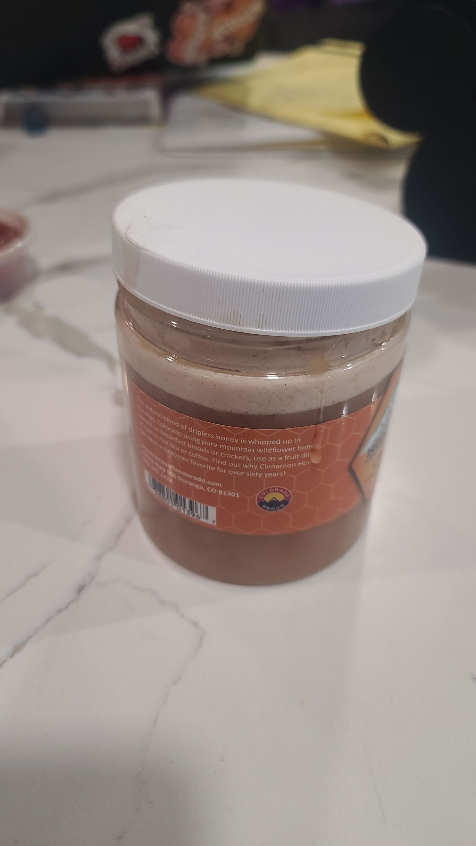 30oz Cinnamon Whipped Honey Tub