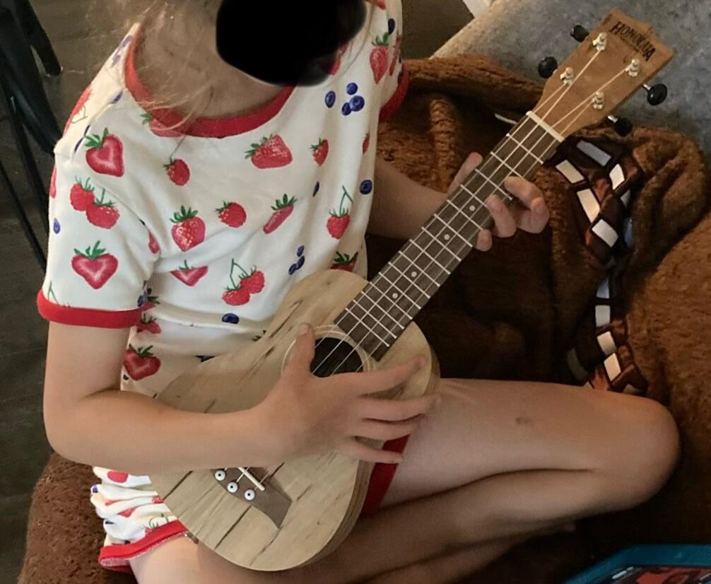 Honu Limited Edition Spalted Maple Soprano Ukulele