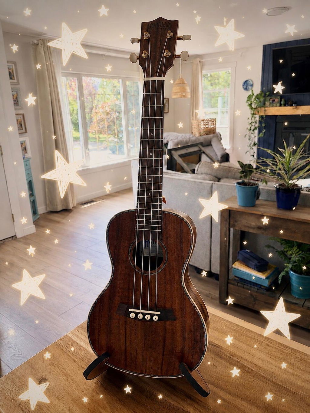 Kohola Deluxe Solid Top Concert Ukulele