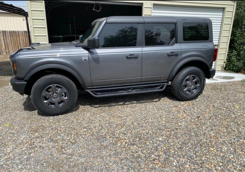 Ford Bronco Nerf Bars Side Steps Running Boards (21-26 4 Door Models) - Hooke Road