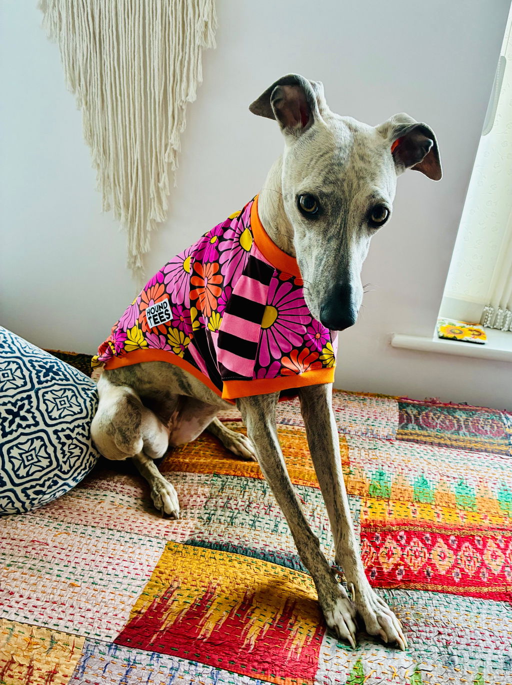 Bloom Boom Whippet Sleeveless Tee