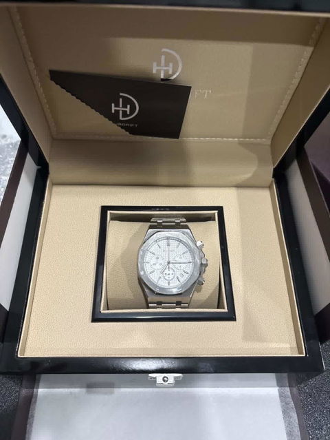 Seiko Mod Royal Oak White Dial