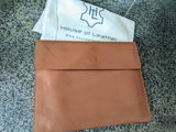 Leather iPad Sleeve Premium Tan Cow Leather Tablet Cove