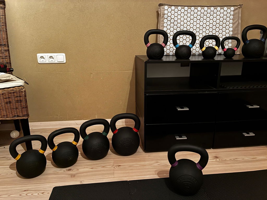 Powdercoat Kettlebell 2-32KG