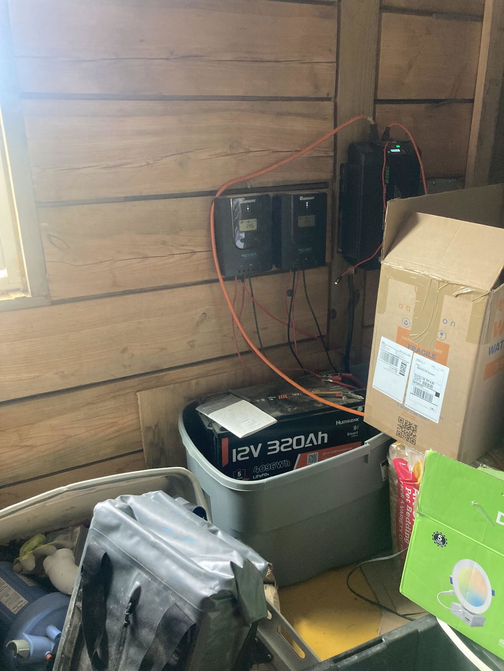 Humsienk 12V 320Ah Bluetooth LiFePO4 Battery 4.09kWh Energy for Vanlife & Off-Grid