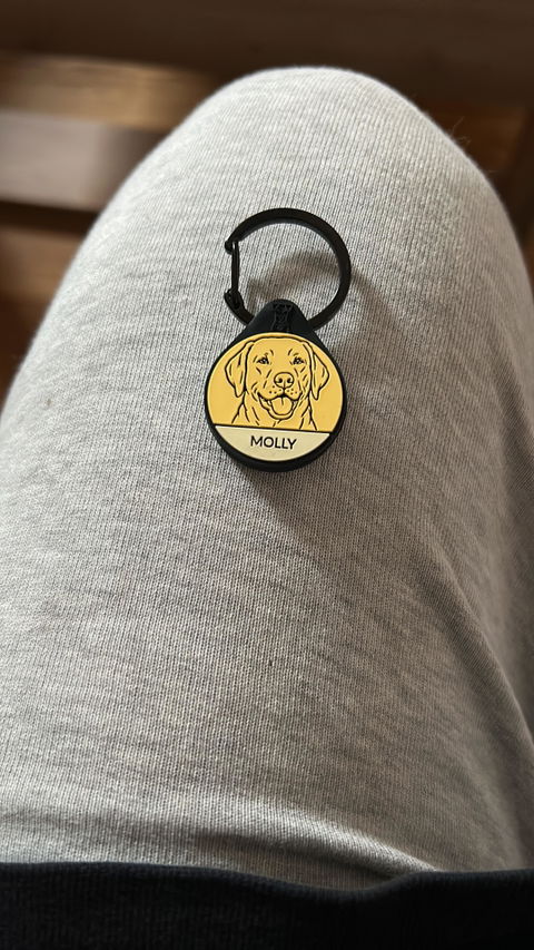 Individuelle Silikon Hundemarke ®