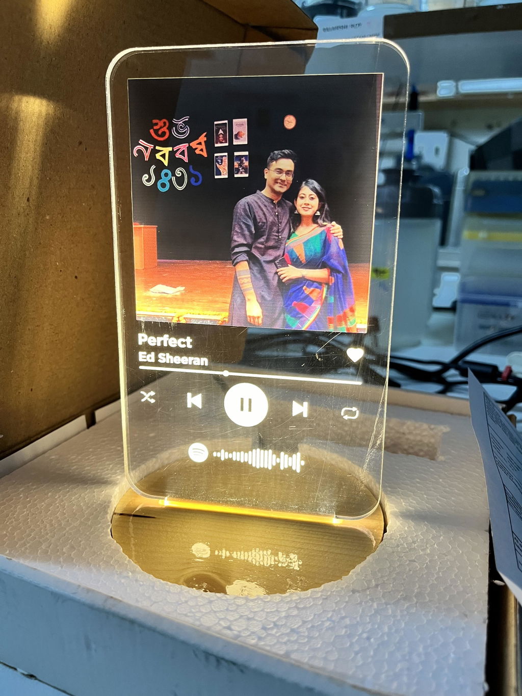 NightShot- Spotify Night Lamp