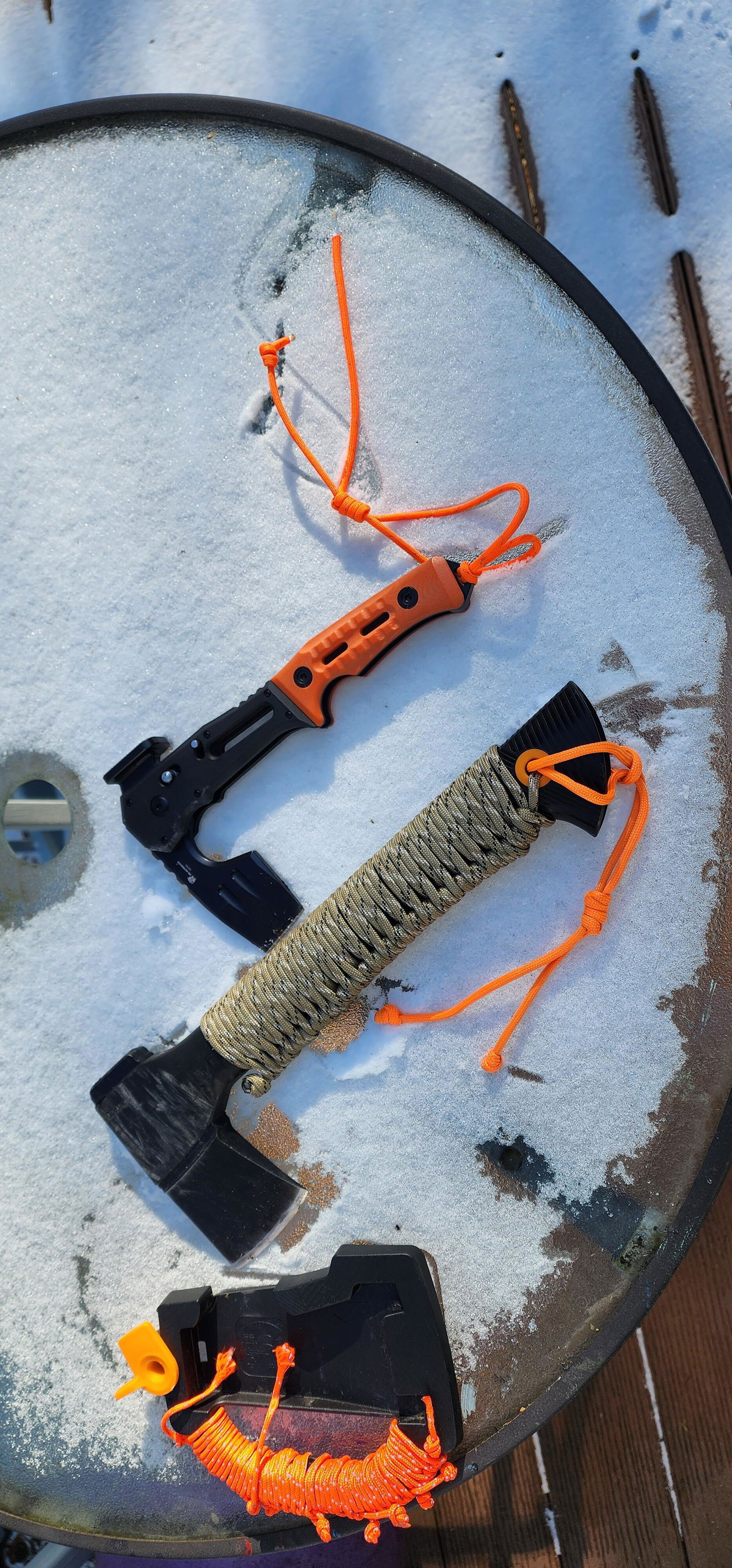 FALCILUX Folding Hatchet DC53 Blade | FT-19C | HX OUTDOORS