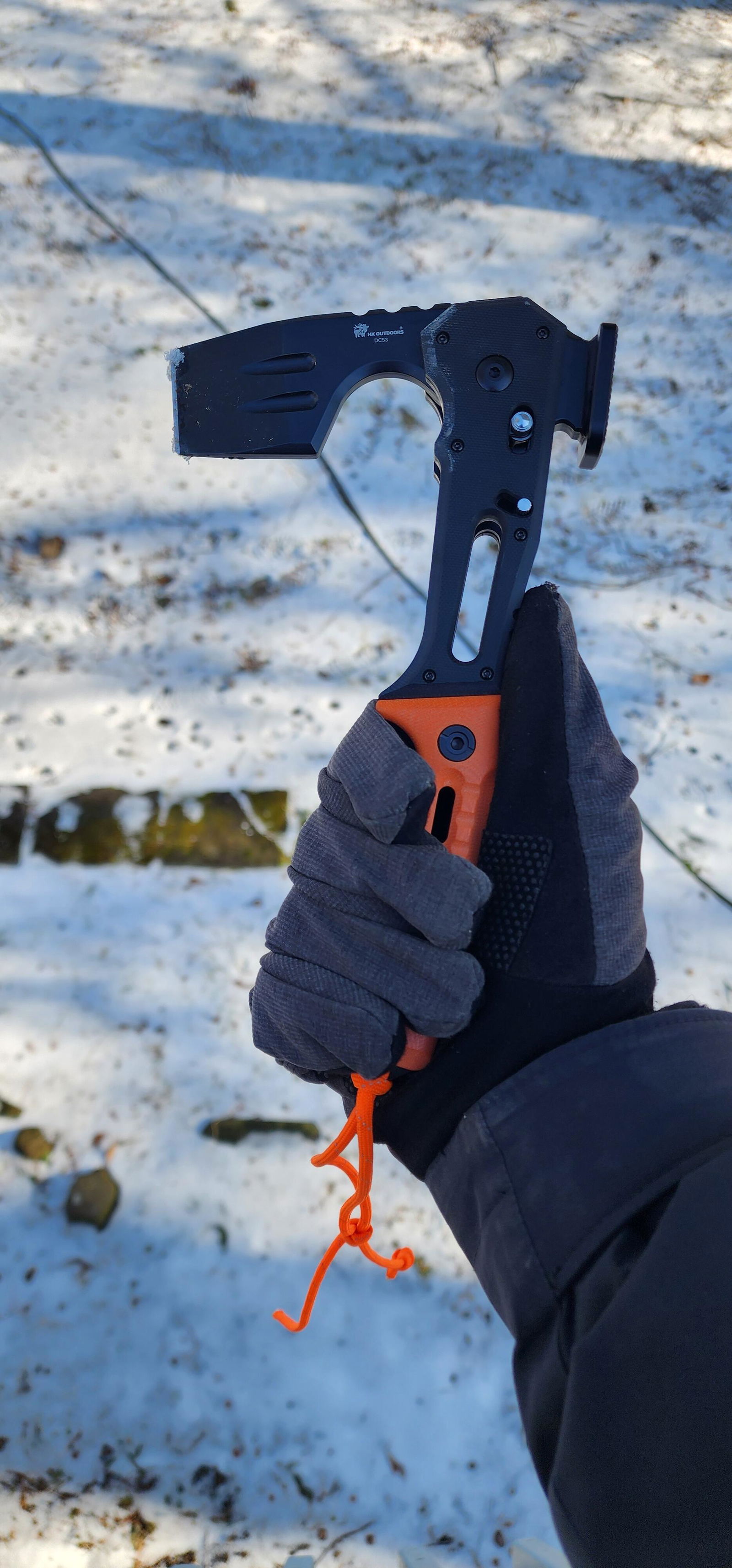 FALCILUX Folding Hatchet DC53 Blade | FT-19C | HX OUTDOORS