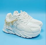 White High Heel Female Joggers I-4 (Chunky Sole)