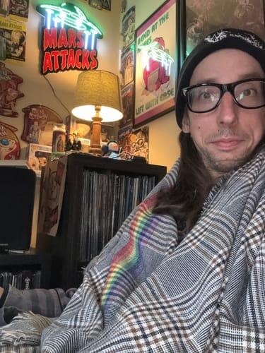 Customer photo of the Pride scarf from Shane W.