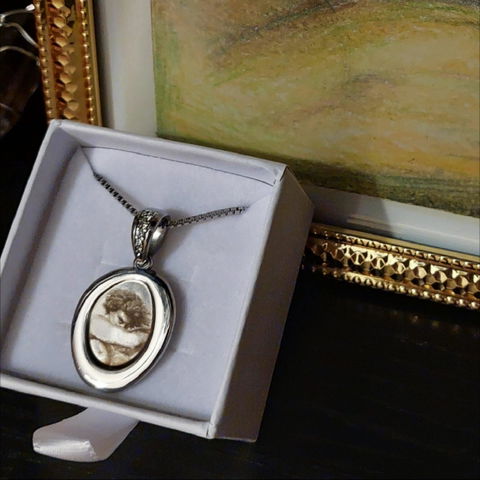 Ciondolo Sigillo Vintage Big Personalizzabile