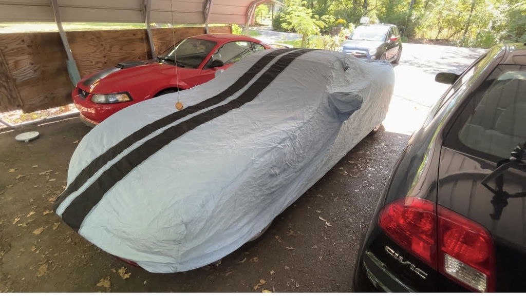 Chevrolet Corvette Gray Black Pro Series Car Cover