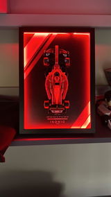 Cadre LED — Compatible Ferrari SF24 Lego®