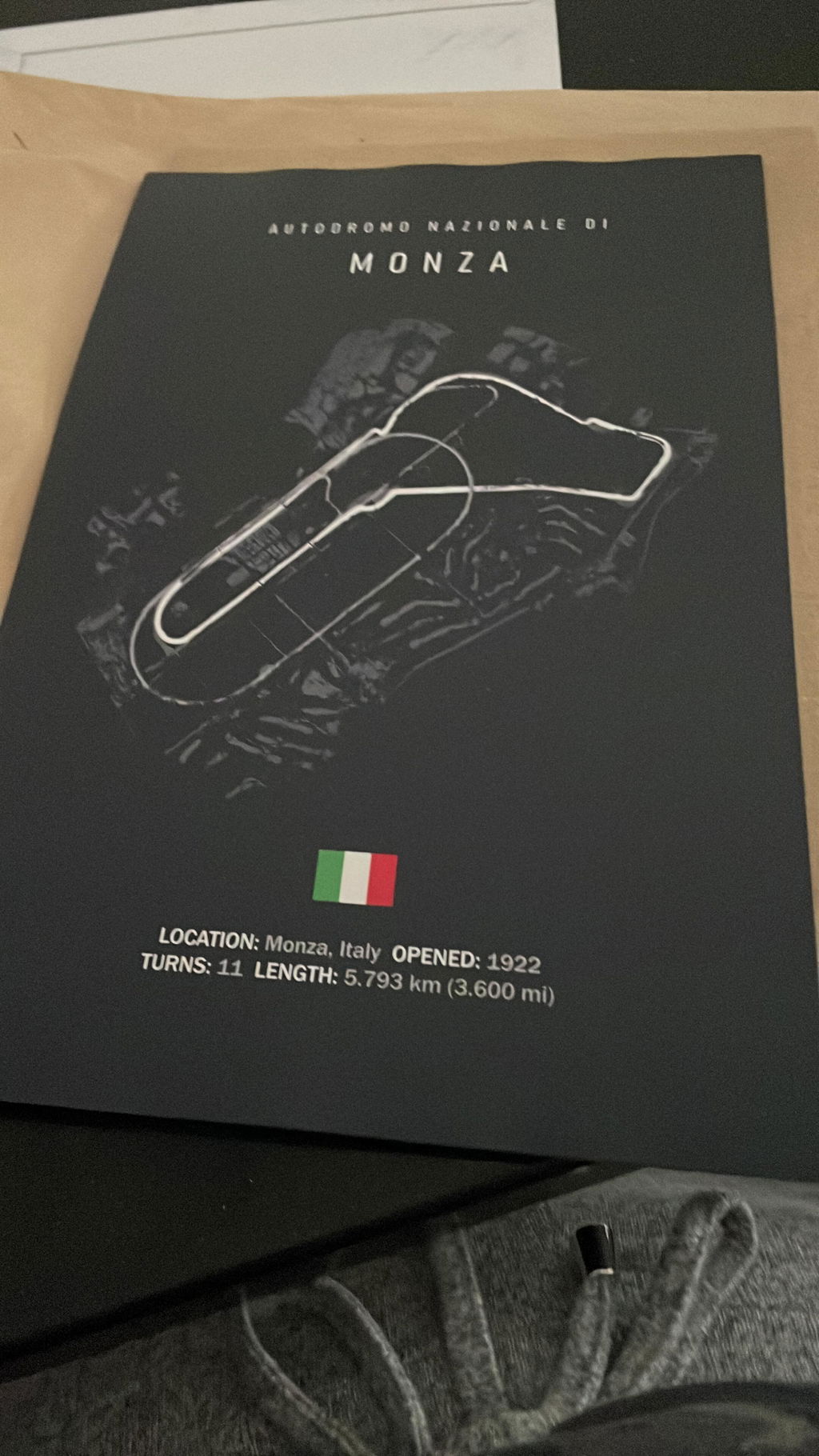Autodromo Nazionale di Monza - Racetrack Print