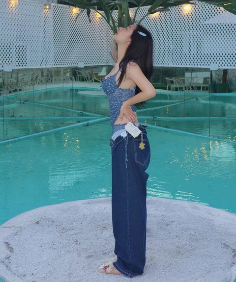 Misty Bustier Two-Piece Bikini Navy