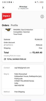 Febin Nowshad K A review photo