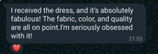 Customer review photo