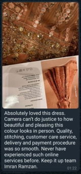 Customer review photo