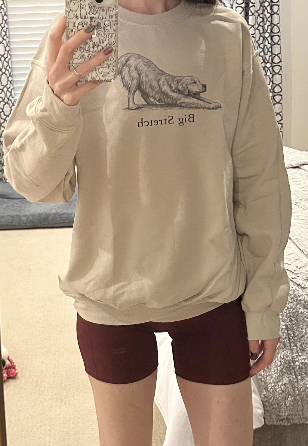 Big Stretch Golden Retriever Sweatshirt