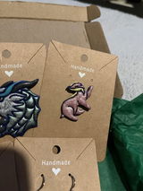 Funky Badger Pins