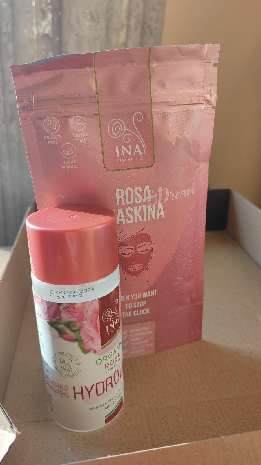 Maskina Ruža (60g) & Hidrolat Ruže - DIY kombinacija za NORMALNU do ZRELU kožu