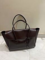 Office Tote - Chocolate Brown