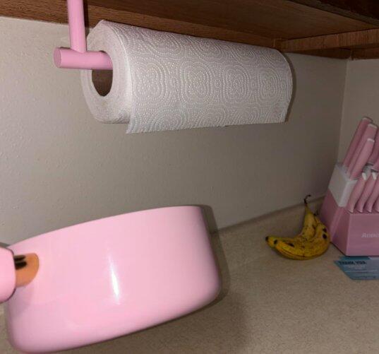 Stainless Steel Paper Towel Holder No-Drill Wall-Mount Tissue Dispenser