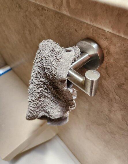 Bathroom Robe Hook Wall-Mounted Stainless Steel Towel Clothes Hook