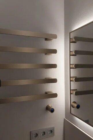 Electric Heated Towel Rail Smart Control Stainless Steel Towel Warmer
