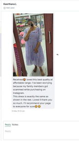 Keerthana L review photo