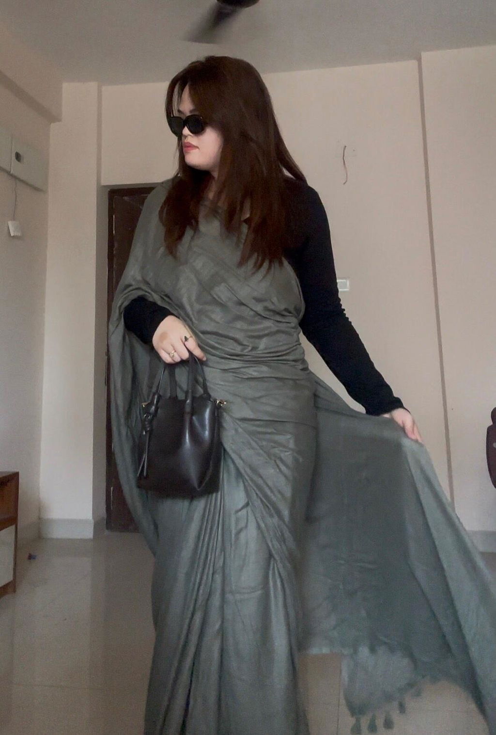 Form & Flow | Slub Cotton | Indidha Saree