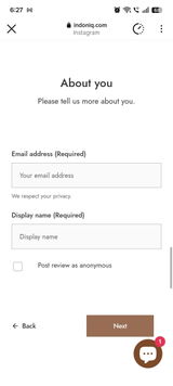 Anonymous review photo