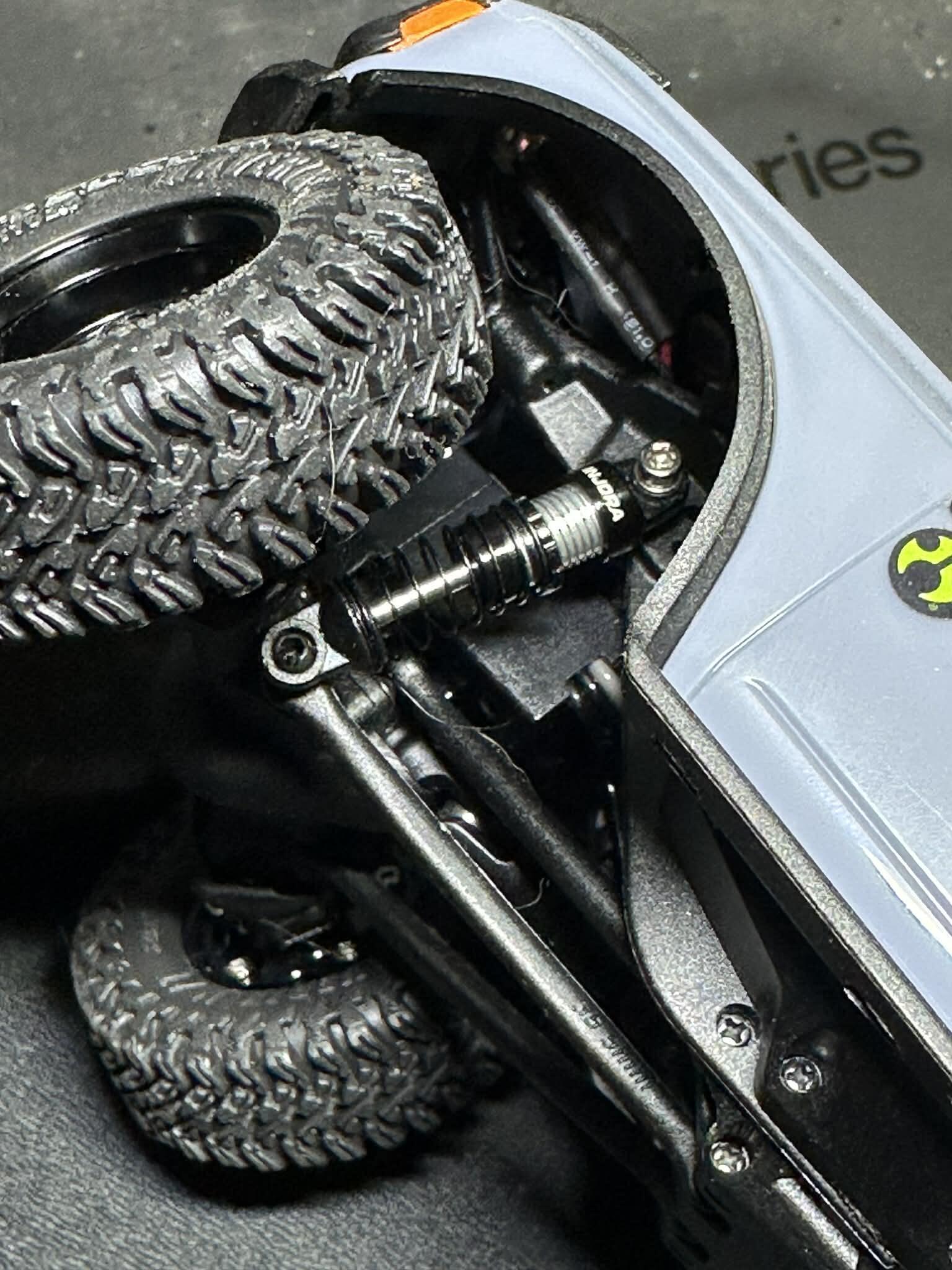 INJORA 22.5mm Aluminum Oil Shocks for 1/30 Axial SCX30