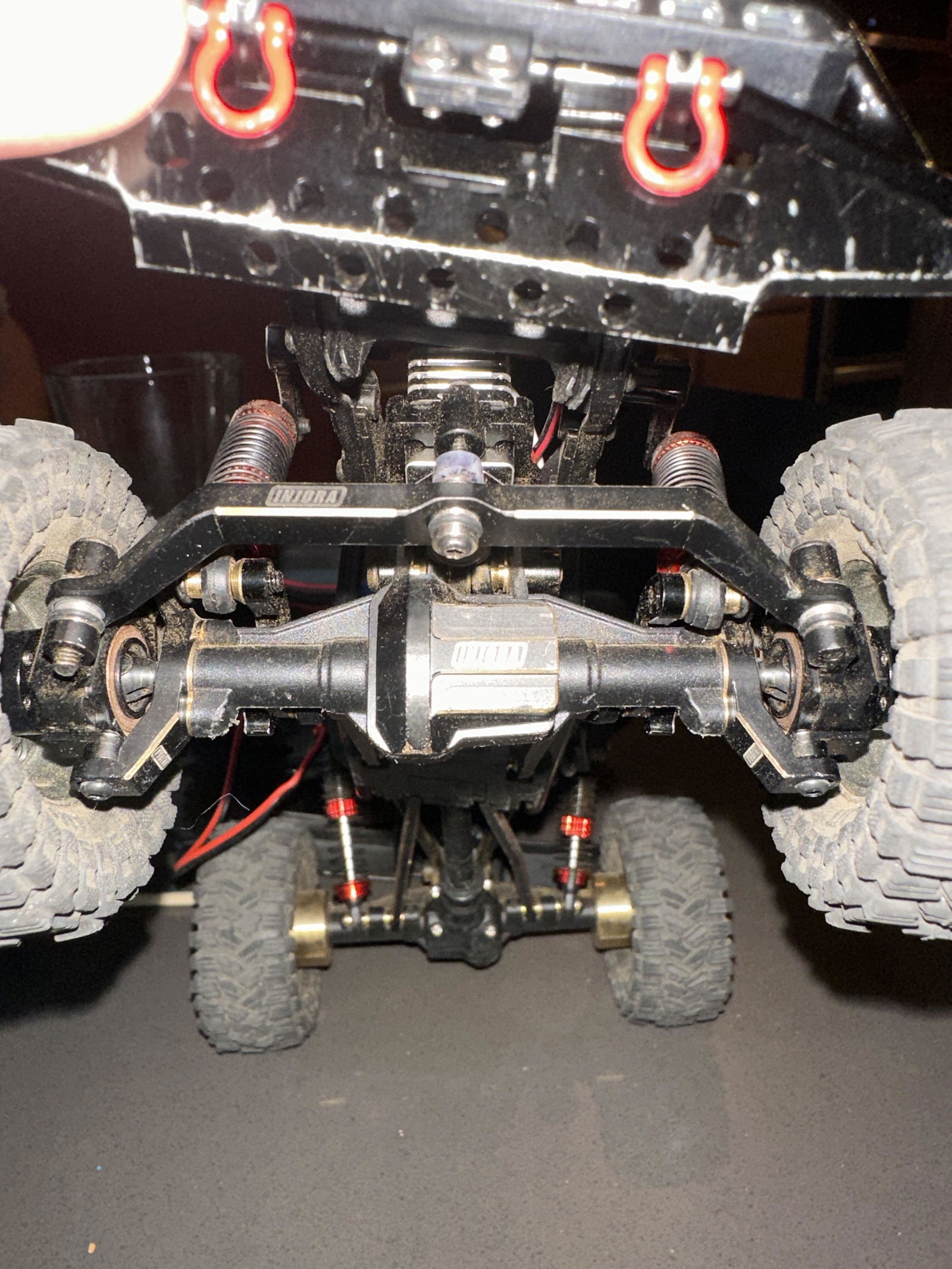 INJORA Black Brass Upgrade Parts for 1/18 TRX4M