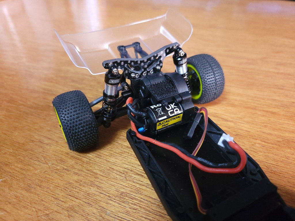 Support de tour avant en aluminium INJORA pour buggy 1/24 Losi Micro-B