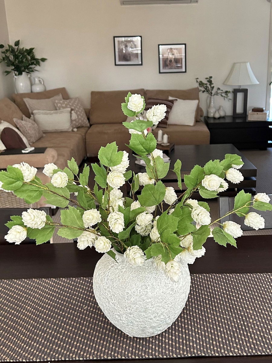 Ceramic Bubble Glaze Textured Vase