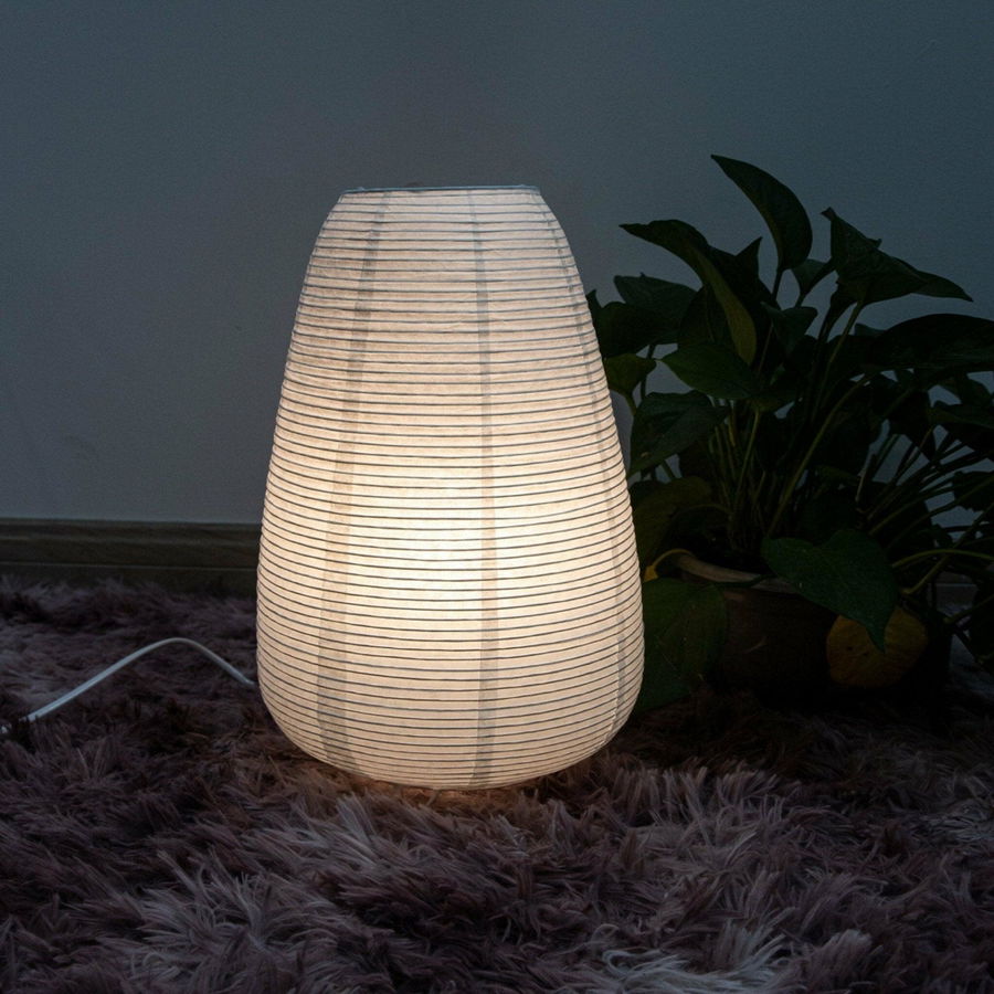 Paper Table Lamp Elongated