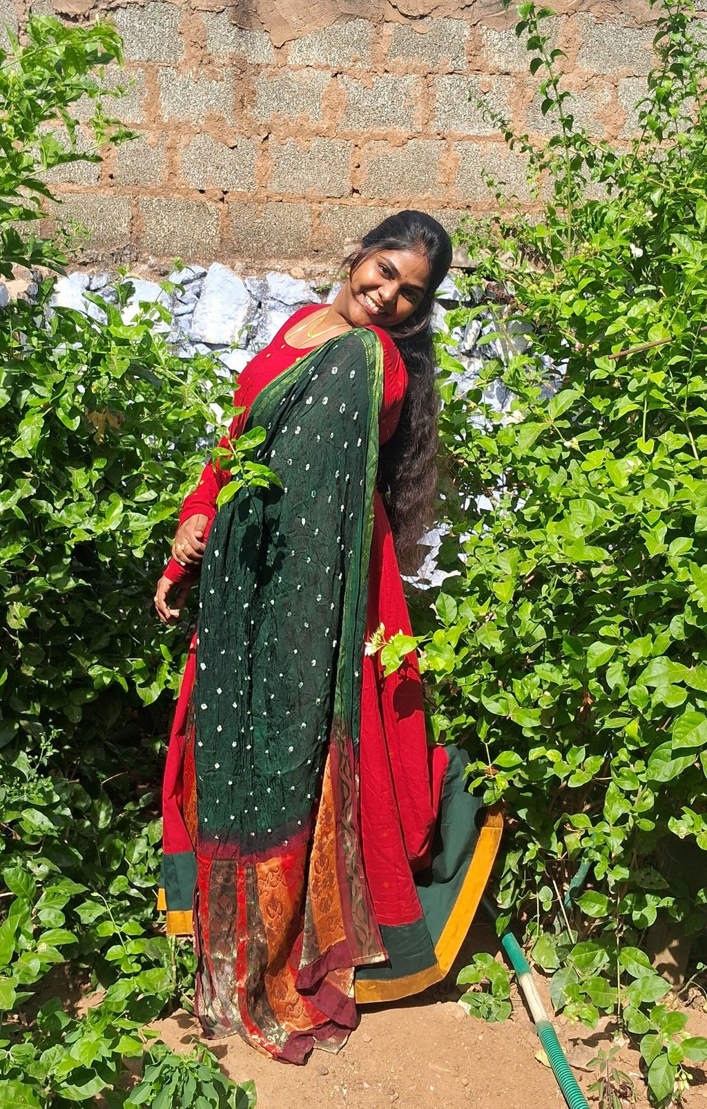 Kural Red (Kurti+Dupatta)