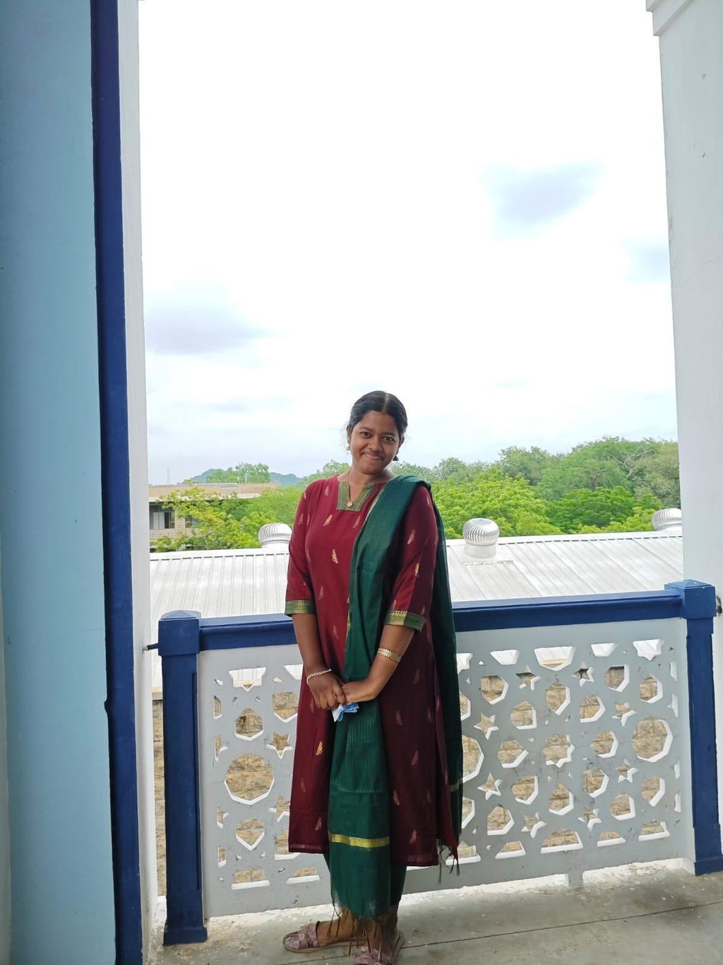 Mayil Brown (Kurti+Dupatta)