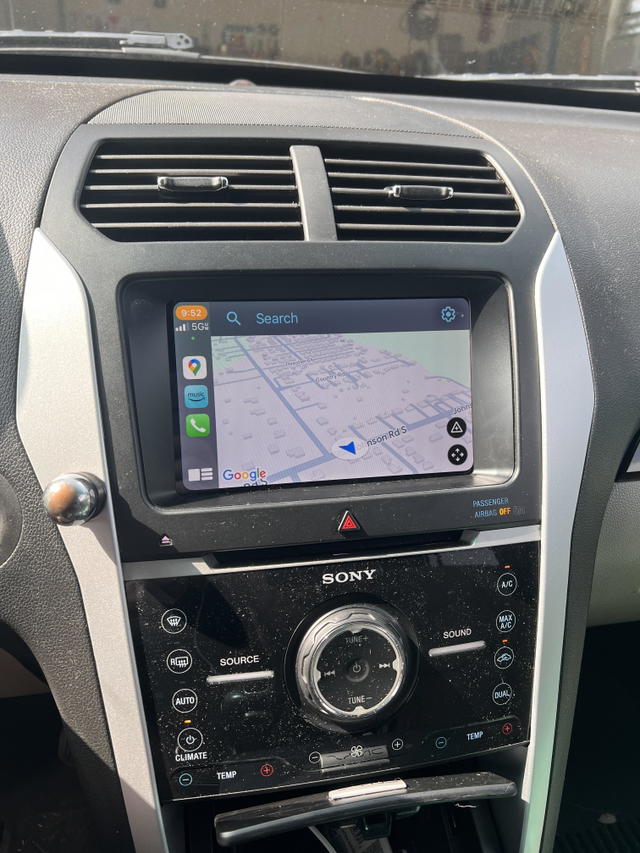 Customer photo of the installed upgrade, sent by Greg L.