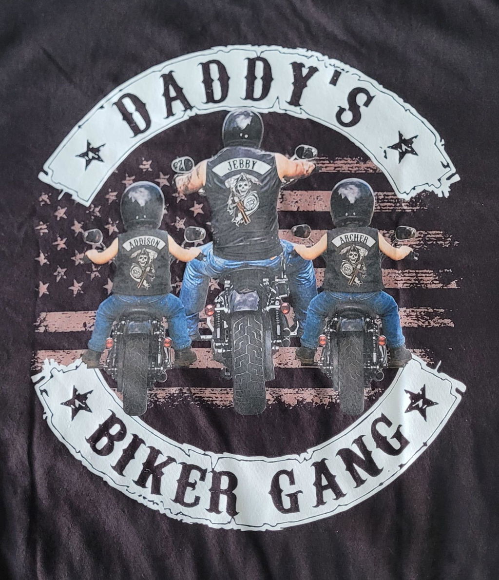 Grandpa’s Biker Gang Shirt - Personalized Gift For Dad, Grandpa