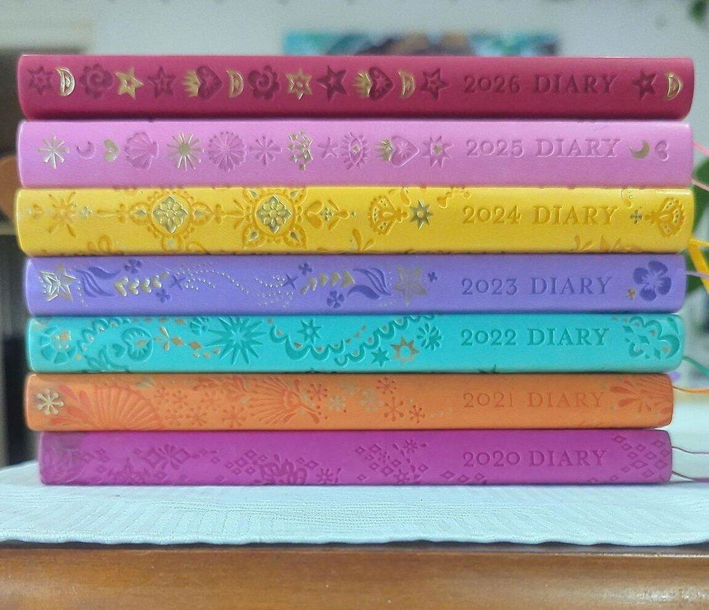 *LAST CHANCE* 2026 Diary Planner | Radiant Ruby Red | Year to Dream Boldly