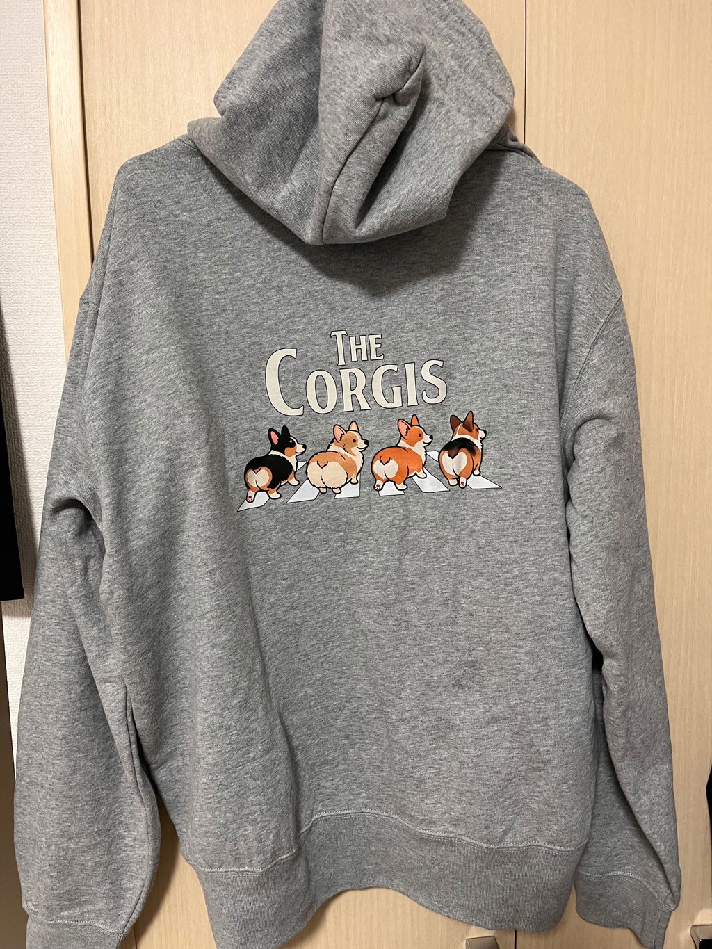 コーギー (Corgi) バックプリント パーカー