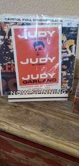 Handcrafted Wooden Vinyl Record Stand - Now Playing & Spinning