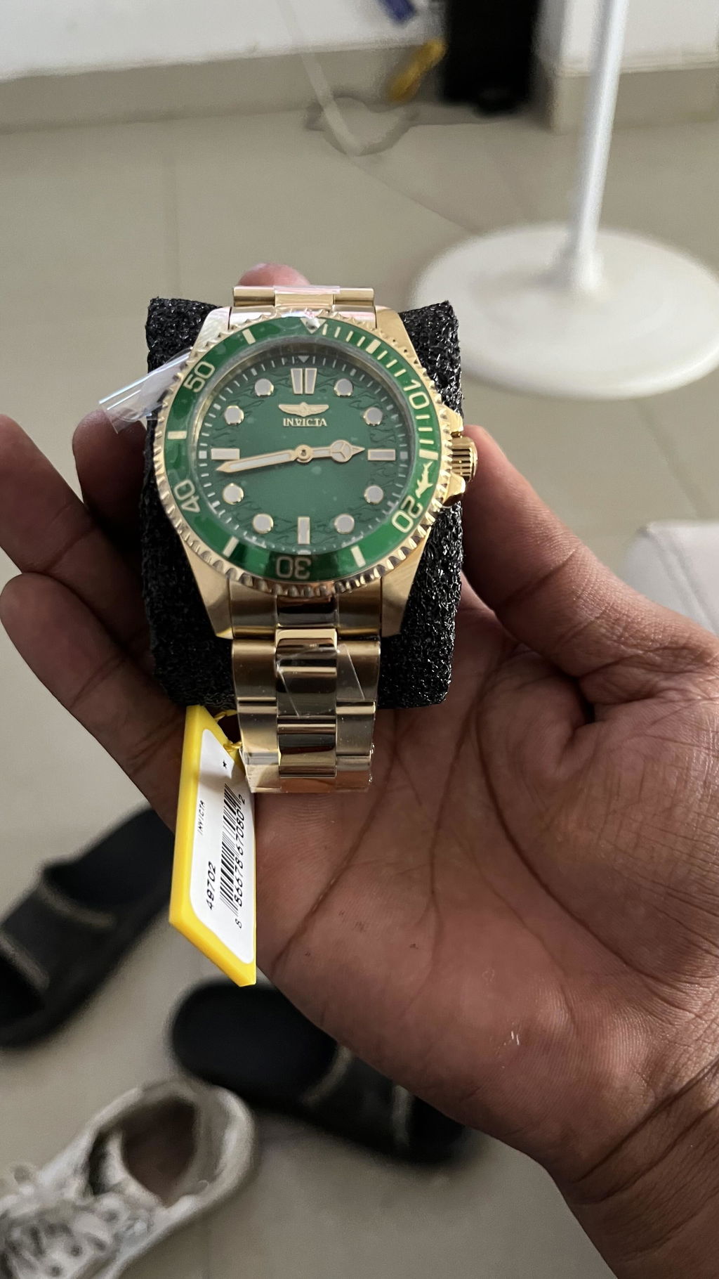 RELOJ  PARA HOMBRE INVICTA PRO DIVER 49702 - GOLD