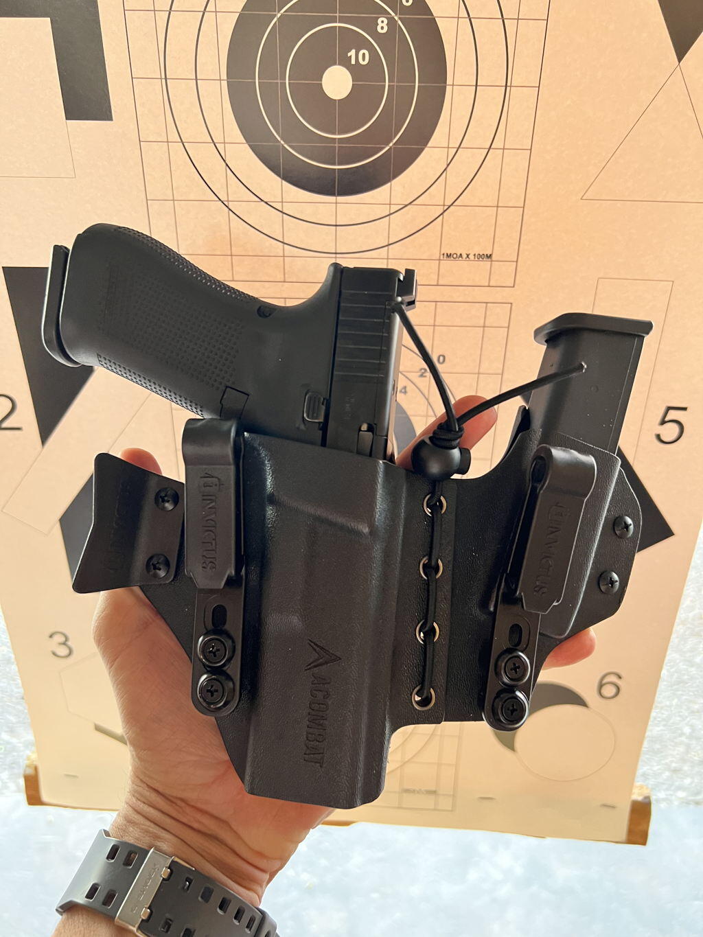 Coldre Sidecar IWB INVICTUS - Glock G17/G19 Destro