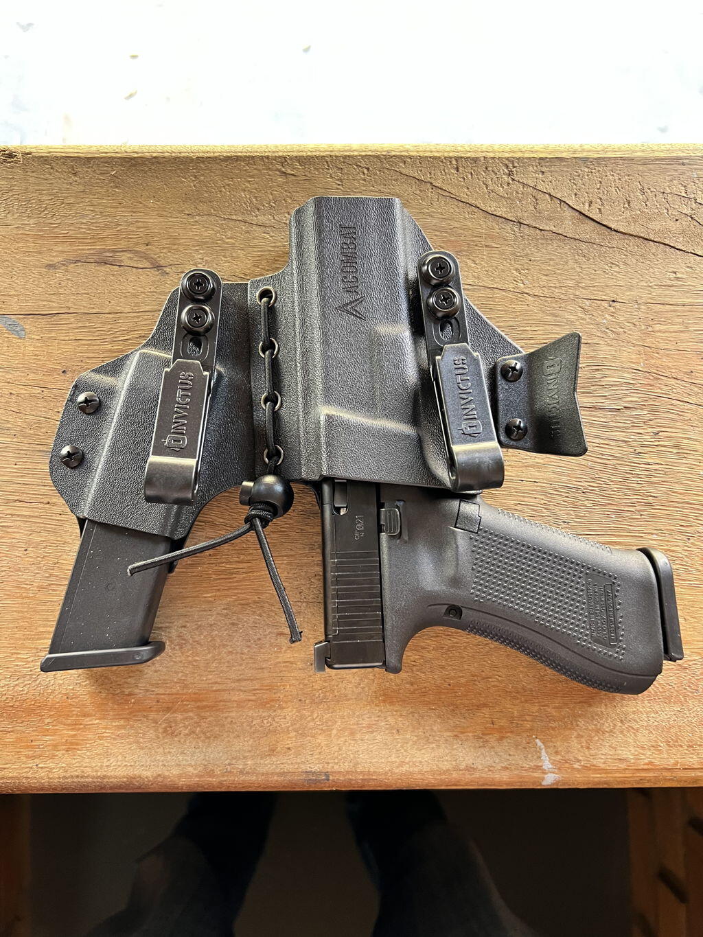 Coldre Sidecar IWB INVICTUS - Glock G17/G19 Destro